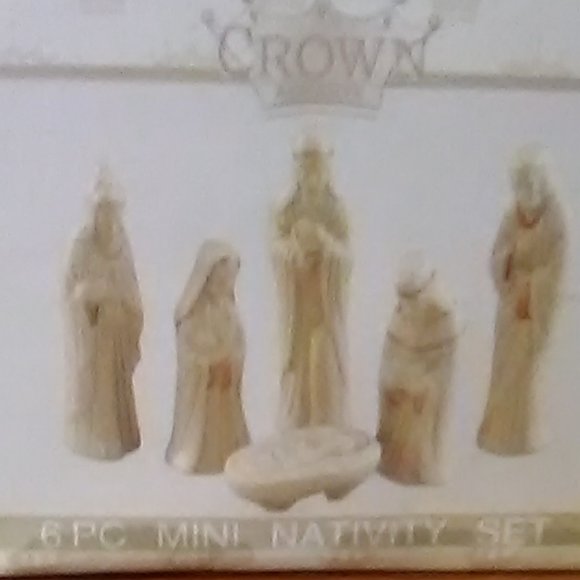 Mini Nativity Set/6-pc - Picture 11 of 13